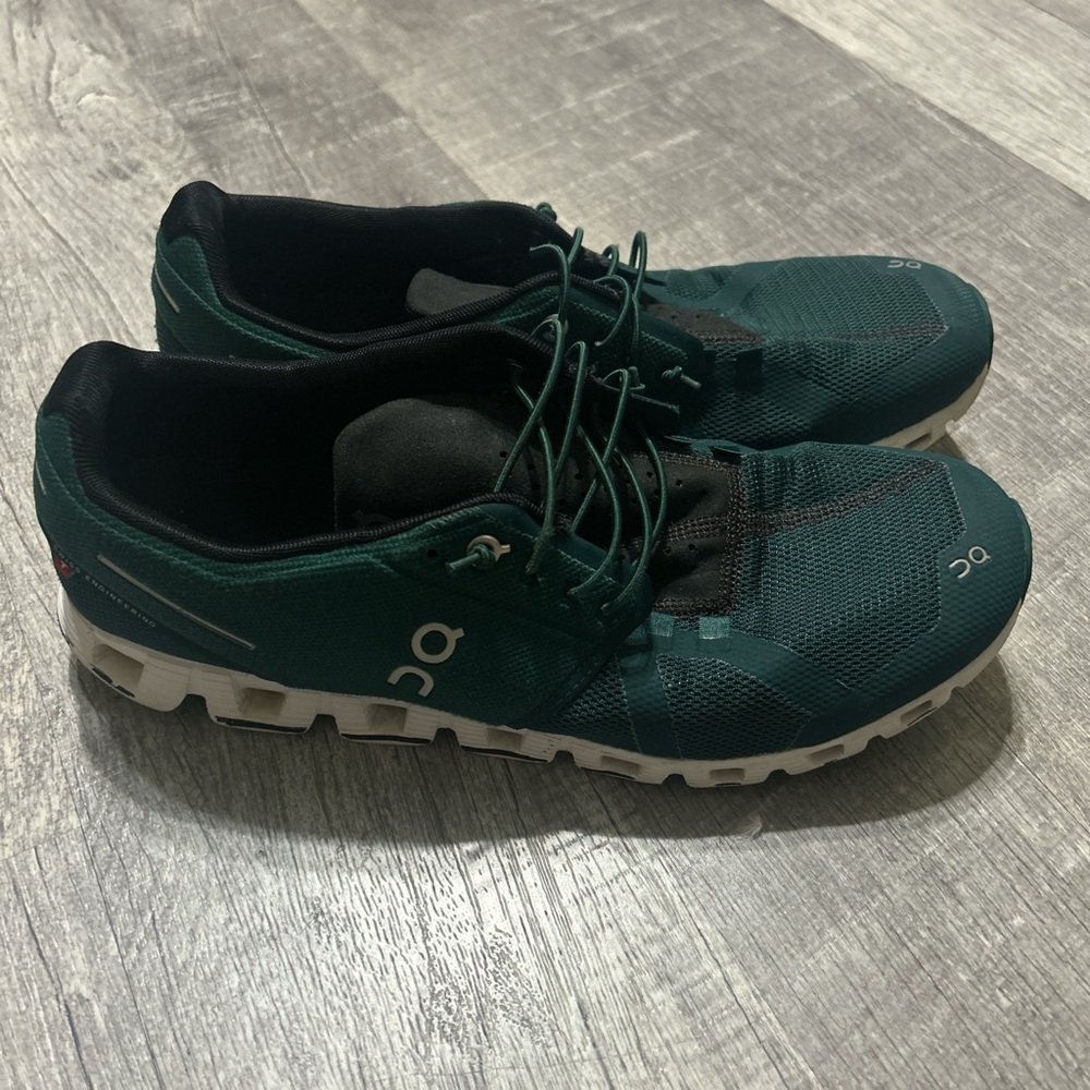 On Running Men's Dark green Sneakers